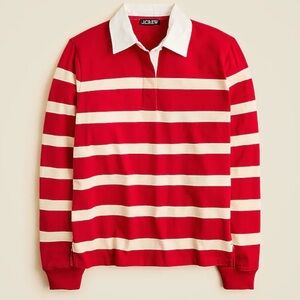 J crew New premium-weight classic rugby shirt